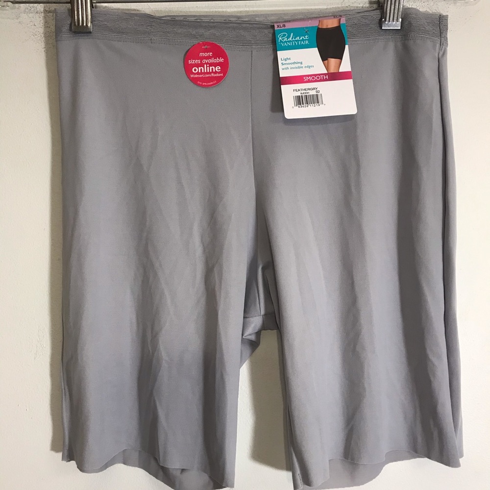 Radiant by Vanity Fair Gray Slip Short